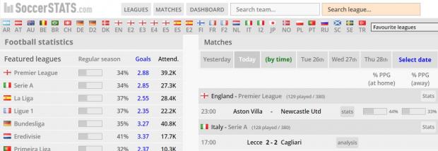www soccerstats com