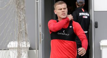 Черчесов промолчал на вопрос о Кокорине в сборной