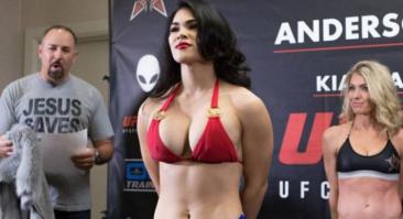 Девушка-боец UFC выложила откровенные фото