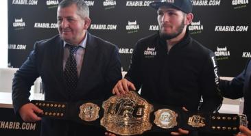 Хабиб Нурмагомедов после победы на UFC 254 обратился к покойному отцу