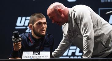 Хабиб анонсировал встречу с президентом UFC