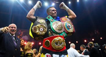 Усик намерен активировать опцию обязательного претендента на титул WBO на следующий бой