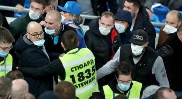 Фанаты «Зенита» и «Спартака» устроили драку на трибунах