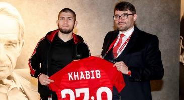 Хабиб посетил матч «Спартак» - «Тамбов»