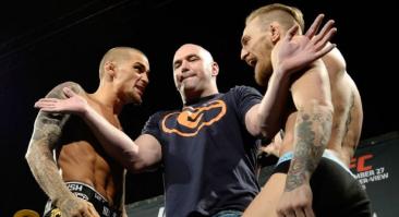 Удар в пах и тычок в глаз — необычные букмекерские ставки на бой Макгрегора и Порье