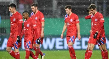 «Бавария» второй раз в истории проиграла в Кубке Германии команде из дивизиона ниже. Коэффициент на проход «Хольштайна» составлял 11