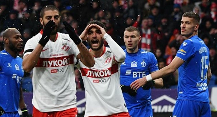 Обнародованы дата и время дерби «Спартак» - «Динамо» в 1/8 финала Кубка России