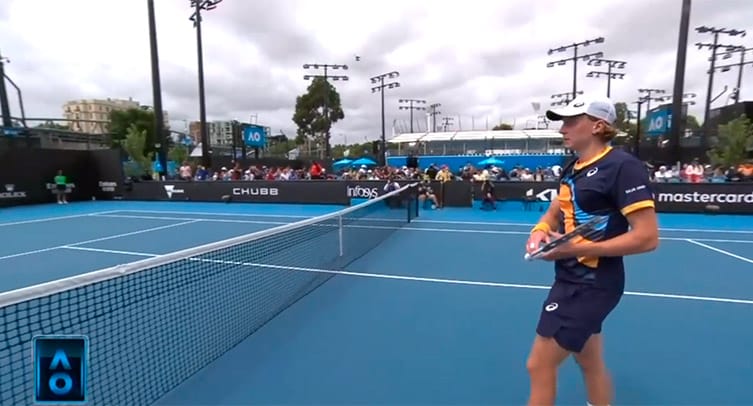 На Australian open-2021 первая сенсация