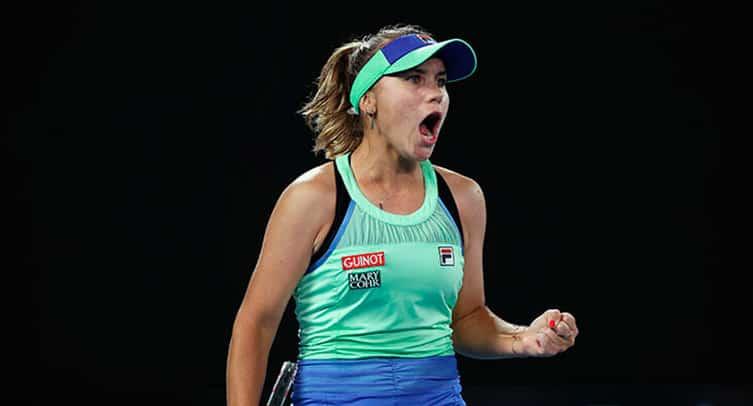 Действующая чемпионка Australian open Кенин вылетела с турнира