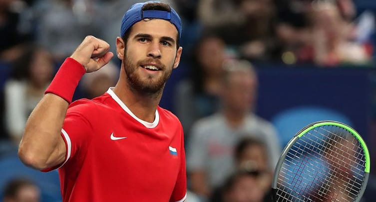 Россиянин Хачанов прошел во второй круг Australian open