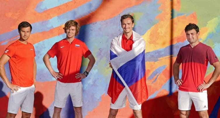 Сборная России узнала соперника по полуфиналу ATP Cup