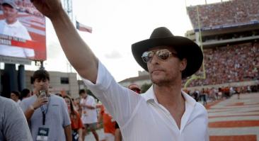 Букмекеры дают 17% на то, что Мэттью МакКонахи станет губернатором Техаса