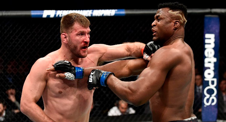 В новом рейтинге UFC P4P Нганну поднялся на 8 позиций