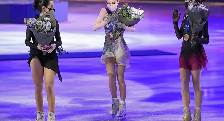 ISU опубликовал данные о призовых россиян на чемпионате мира по фигурному катанию