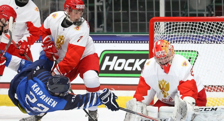 Сборная России пожелала удачи юниорам перед финалом чемпионата мира с Канадой