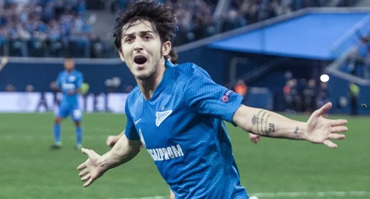 Форвард «Спартака» Ларссон назвал Азмуна лучшим игроком чемпионата России