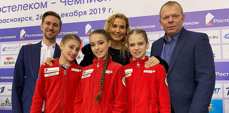Щербакова, Косторная и Трусова воссоединились в группе Этери Тутберидзе