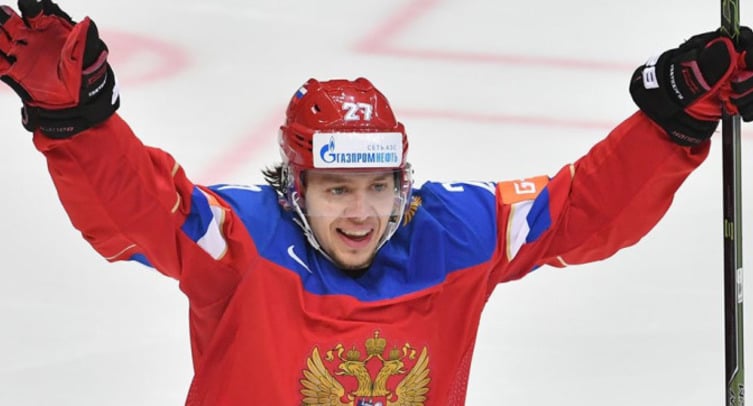 Стали известны сочетания звеньев сборной России по хоккею