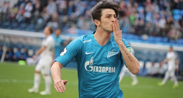 Сердар Азмун признан игроком года в РПЛ по версии футболистов чемпионата