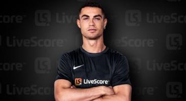 Криштиану Роналду стал амбассадором LiveScore