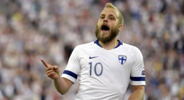 Теему Пукки забивает в каждом третьем матче за сборную. На его гол на Евро коэффициент 1,8