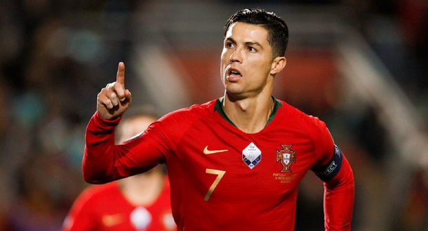 Роналду делит с Платини рекорд по голам на Евро. Коэффициент на то, что португалец установит новый в матче с Венгрией — 1,85
