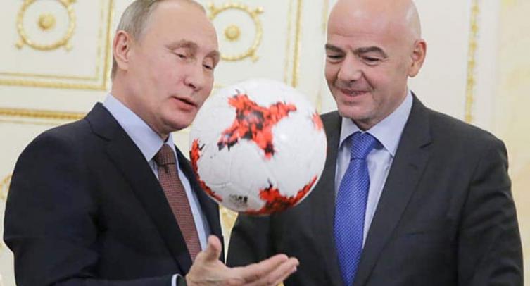 Путин дал оценку «позорному» выступлению сборной России по футболу