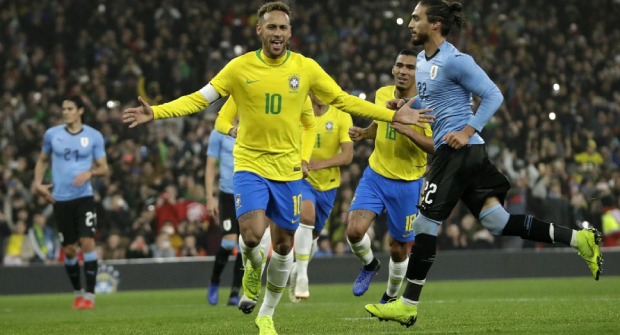 У Бразилии 9 побед в 10 матчах квалификации ЧМ-2022. На сухую победу над Уругваем коэффициент 2.28