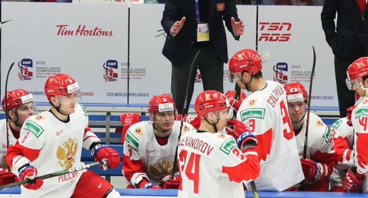 Расписание матчей России на молодежном чемпионате мира по хоккею