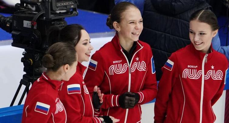Сегодня Валиева, Трусова и Щербакова выступят с произвольными программами на ЧЕ