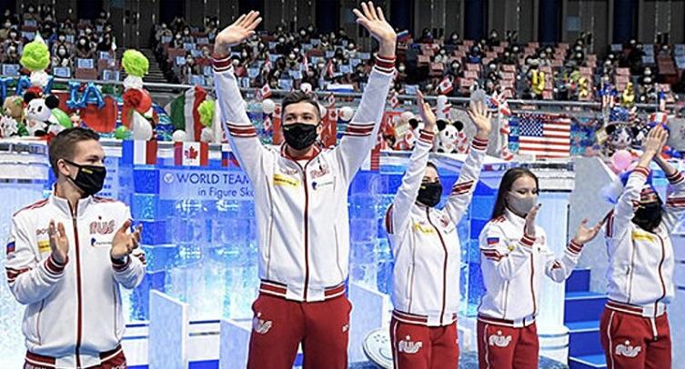 Российские и украинские фигуристы будут сидеть рядом во время командного турнира ОИ-2022
