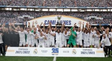 Букмекеры дают 44% на чемпионство «Реала» в следующем сезоне, «Барсы» — 34%