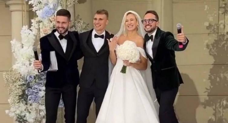 Смольский и Алимбекова стали мужем и женой