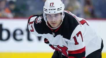 В очередном матче НХЛ «Нью-Джерси» обыграл «Анахайм» 6:2. У Шаранговича 0+1