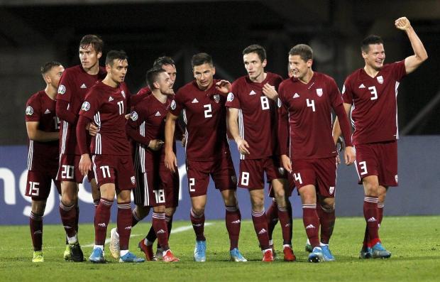 сборная латвии по футболу