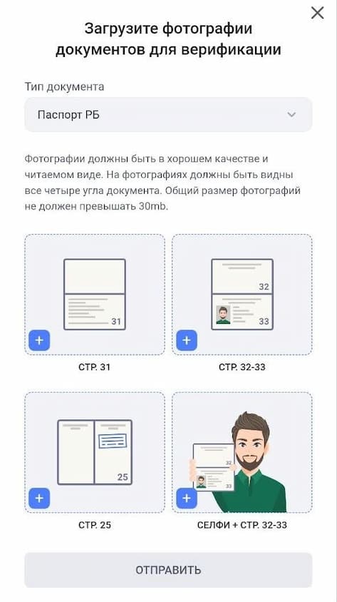 Верификация в Макслайн