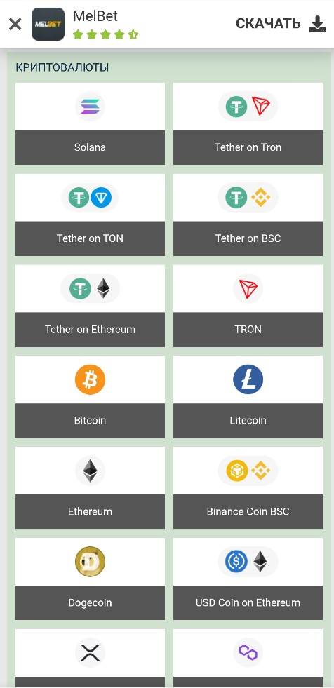 Способы пополнения криптовалютой в казино