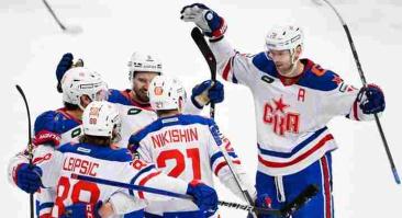 Первый матч в серии «СКА» и «Автомобилиста». Питерцы фавориты серии.