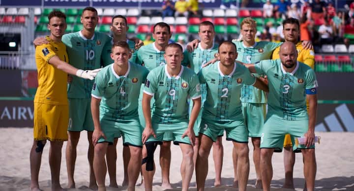 Сборная Беларуси вошла в топ-3 главных фаворитов на ЧМ по пляжному футболу