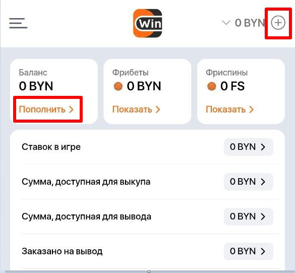 Как пополнить свой аккаунт на Winline средствами 