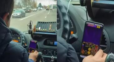 В Беларуси водитель маршрутки получил штраф. Он во время движения использовал смартфон для игры в онлайн-казино