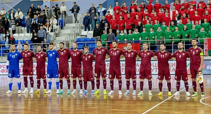 Сборная Беларуси вошла в топ-10 букмекерских фаворитов на Евро-2026 по футзалу
