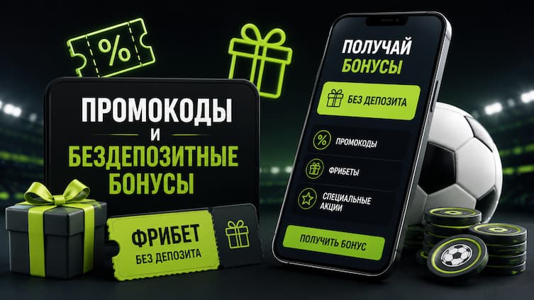 Промокоды и бездепозитные бонусы